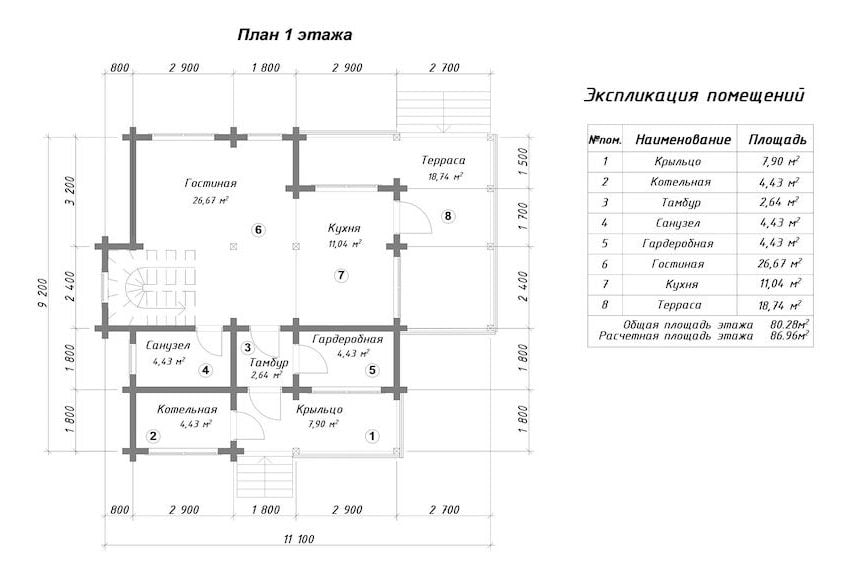 дома из клееного бруса недорого