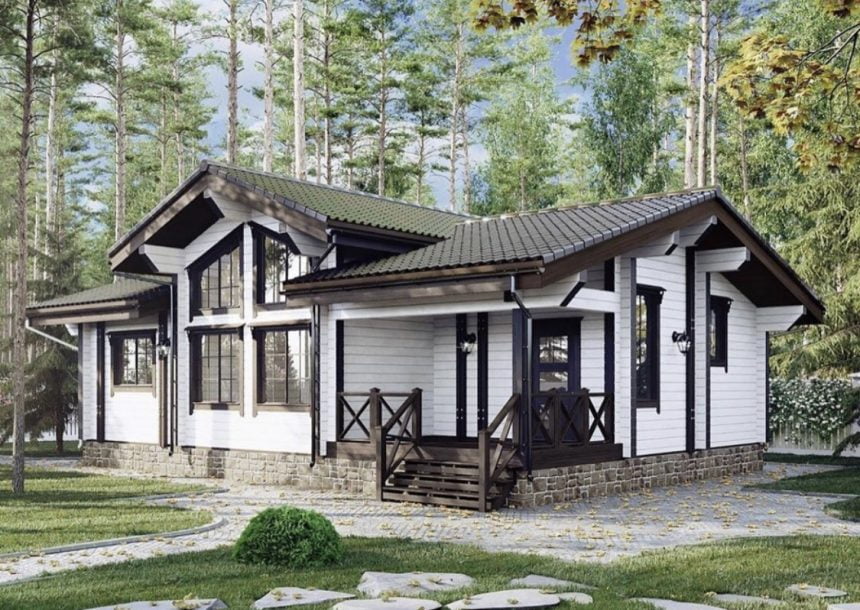 дом из проф бруса