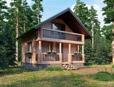 дома для проживания из бруса под ключ