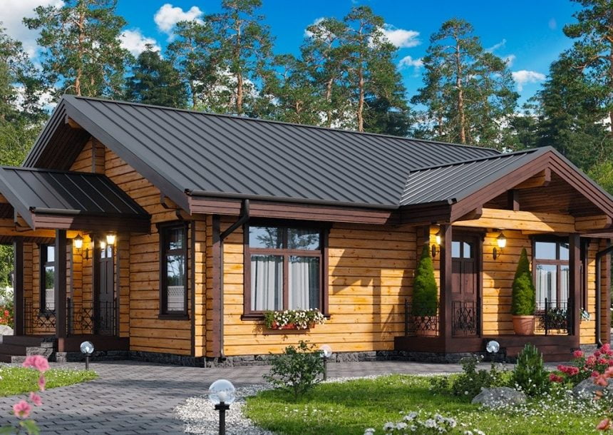 дома из сухого бруса камерной сушки