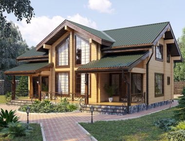 строительство домов из бруса цена