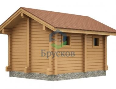 баня с мансардой под ключ