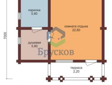 баня внутренняя