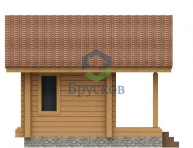 брусовые бани